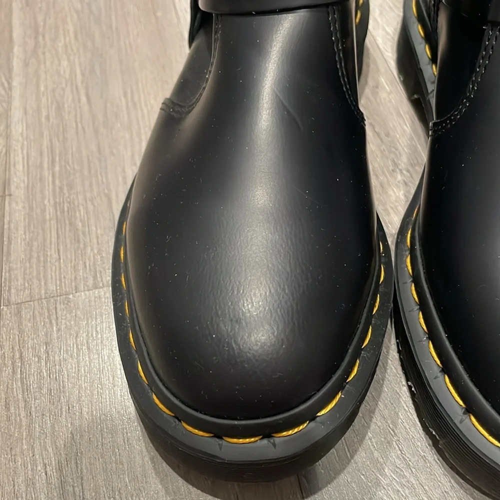 DR. MARTENS JAIMES LEATHER HARNESS CHELSEA BOOTS - Picture 15 of 15